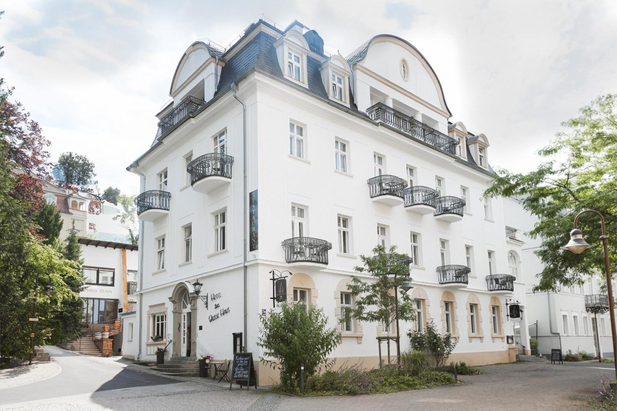 Hotel Weisses Haus Bad Kissingen Dış mekan fotoğraf